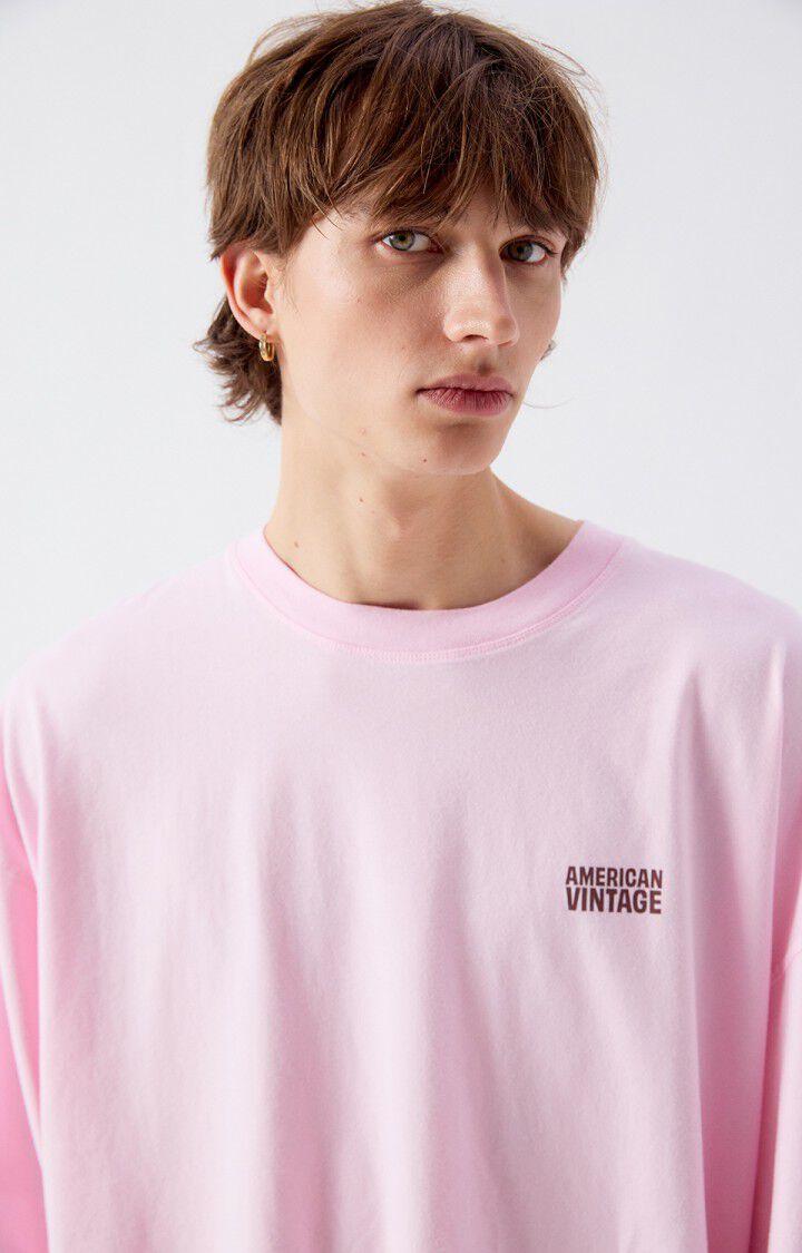 American Vintage Barbe a Papa Gixy Langarm Shirt Herren rosa